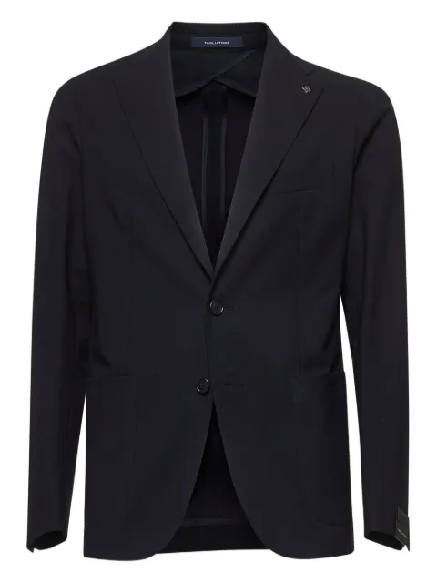 Tagliatore lapel-pin two-button blazer Blue 1SMC22KPE150075B3128