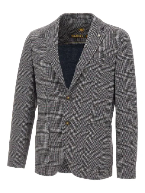 Manuel Ritz houndstooth-pattern blazer Grey 3932G2442MC253757