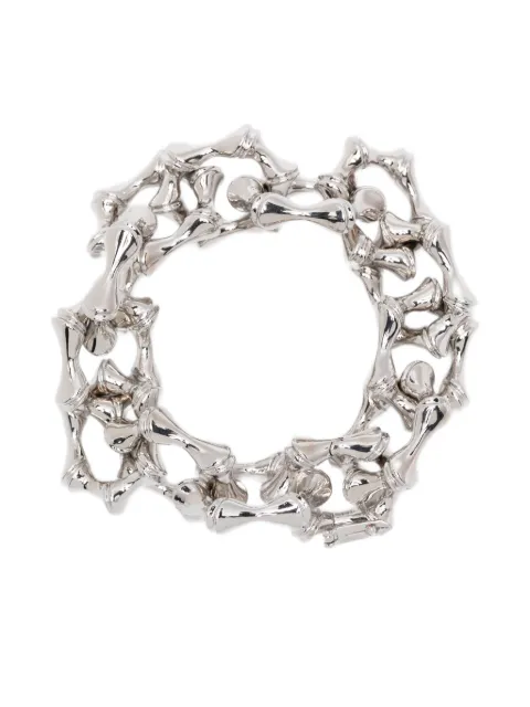 Eddie Borgo bamboo link bracelet Silver BR3105
