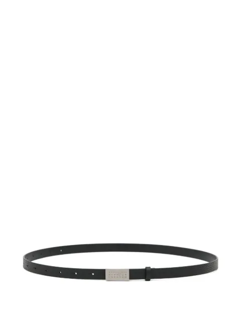 MM6 Maison Margiela numeric plaque belt Black SA5TP0011P8883