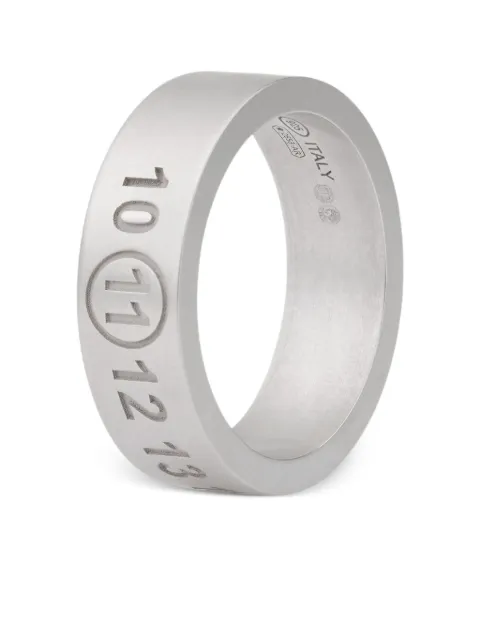 Maison Margiela numerical ring Silver SM1UQ0120P8863101