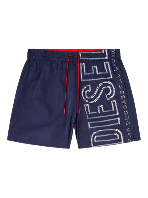 Diesel Soccer-41-D-Core drawstring swim shorts Blue A205070QKBJ