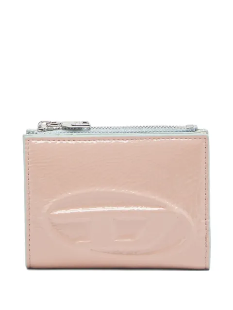 Diesel embossed-logo zip-fastening wallet Pink X10575P8768
