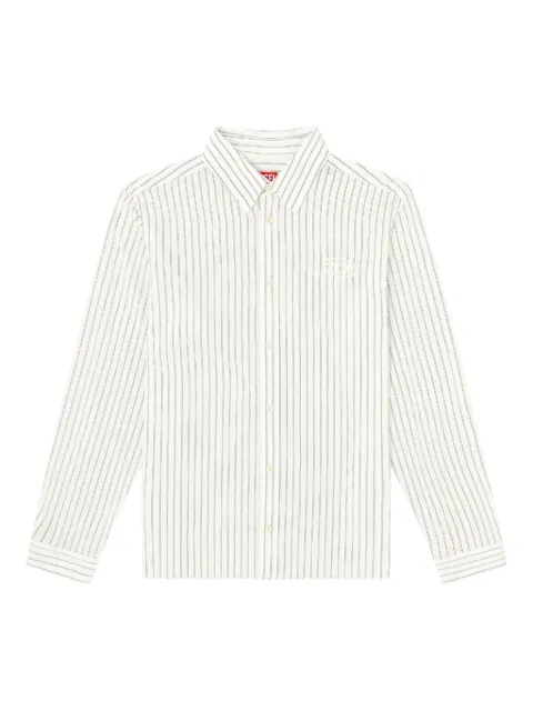 Diesel S-Simply-Gsbg striped shirt Grey A219730GSBG