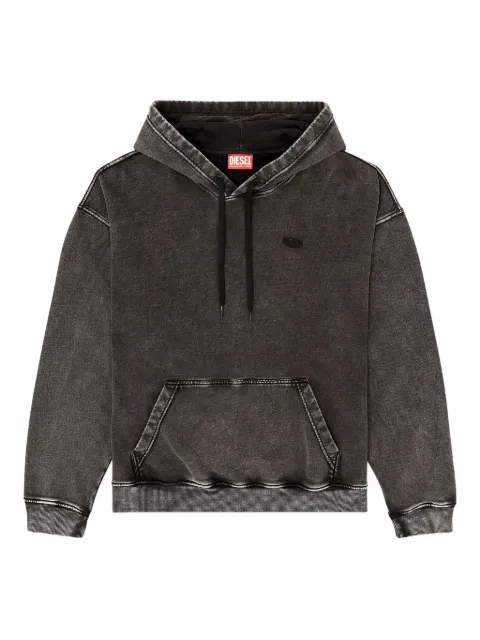 Diesel S-Boxt-Hood-Den cotton sweater Grey A193250KIBZ