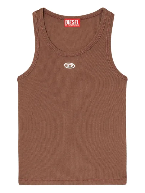 Diesel T-Anki logo-detail tank top Brown A199080JMBA