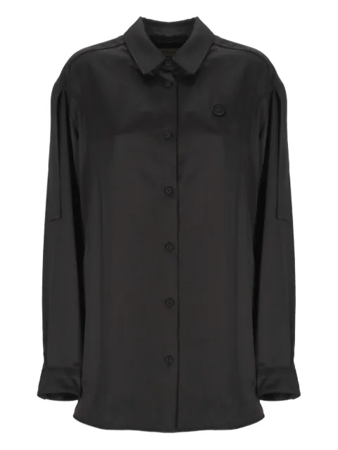 Moncler long sleeve shirt Black 4032F00002M6521999