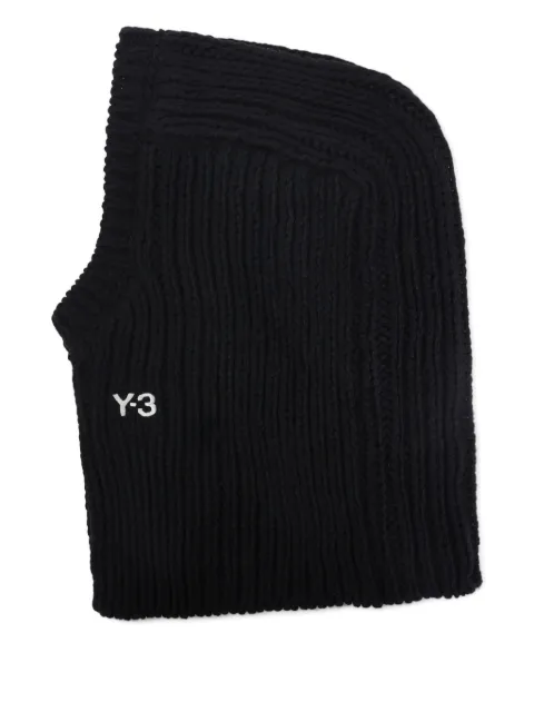 Y-3 logo-detail balaclava Black JX8310