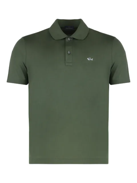 Paul & Shark piqué short-sleeve polo shirt Green 99311000