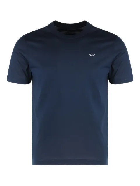 Paul & Shark round-neck logo T-shirt Blue 99311005