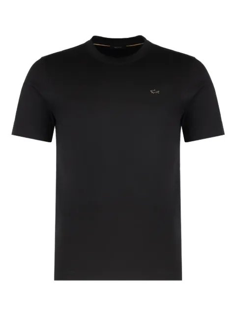 Paul & Shark logo-detail crew-neck T-shirt Black 15311610