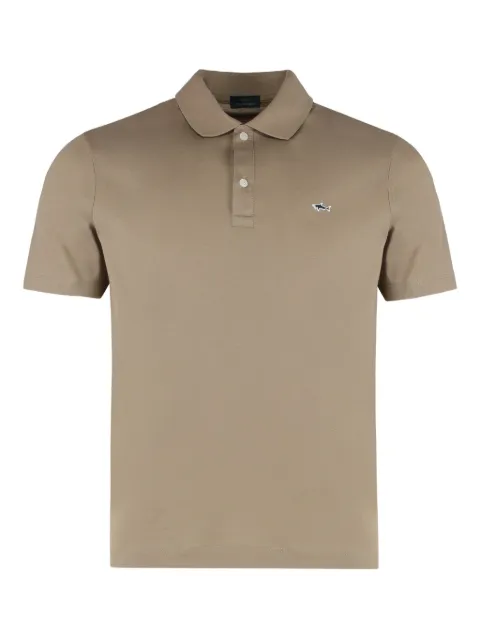 Paul & Shark logo-detail polo shirt Neutrals 99311000