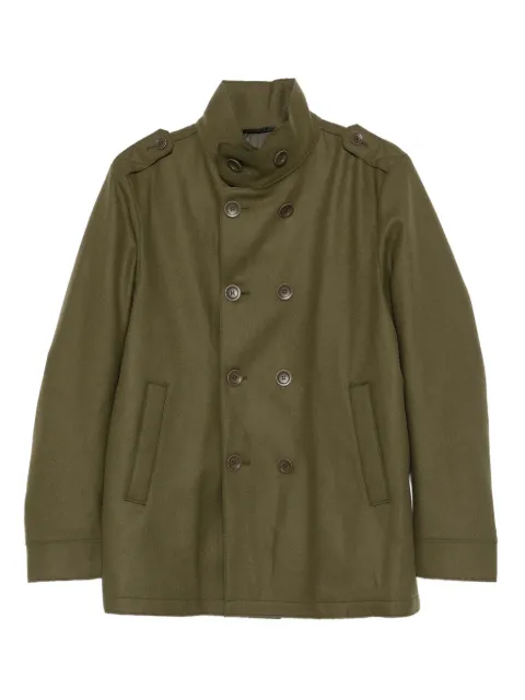 Herno button-down coat Green PC000148U33455