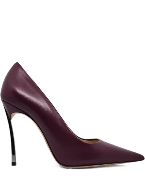 Casadei pointed stiletto pumps Purple 1F940X100MC1588