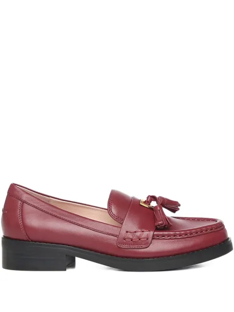Coccinelle tassel detail flat shoes Red E4QF5160401R52