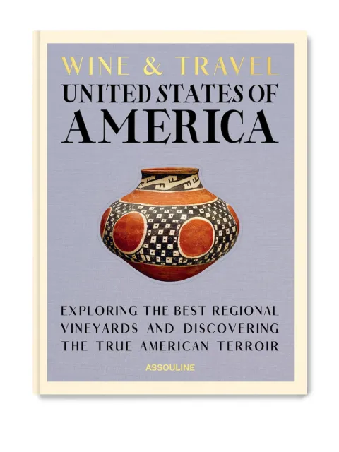 Assouline Wine & Travel United States of America hardcover book Blue 9780847844517