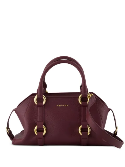 Alexander McQueen small Farringdon shoulder bag Red 8515961VDEB6017