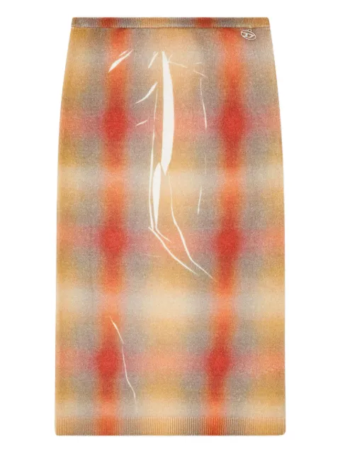 Diesel midi M-Cherie-A skirt Neutrals A213400LIAH