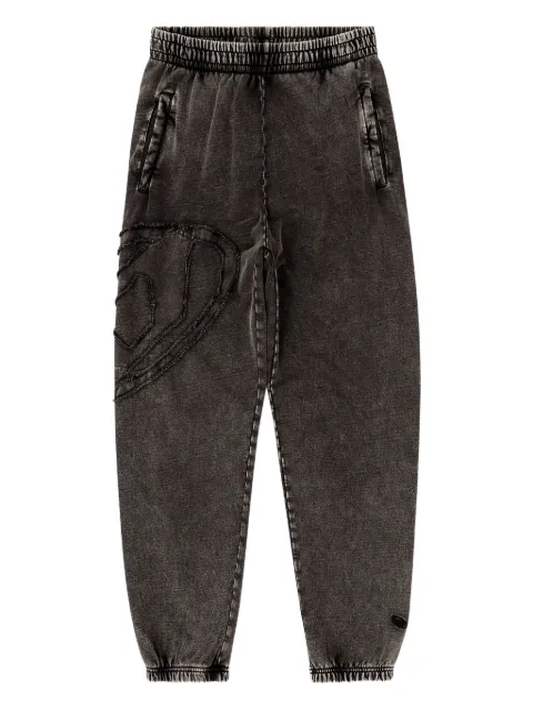 Diesel P-Marky-Den appliqué-detail track pants Grey A193240KIBZ