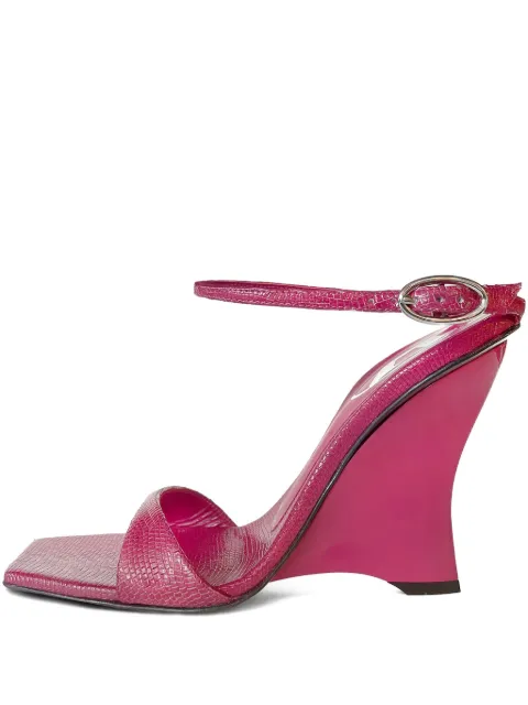 Diesel D-Amber wedge sandals Pink Y03783P8660