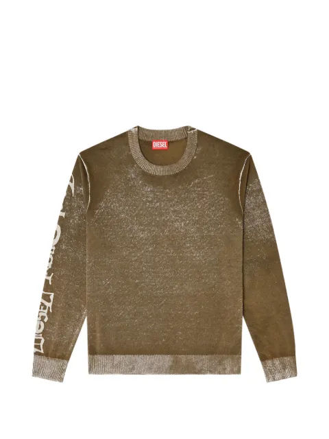 Diesel K-Yorki sweater Green A219780IHBE