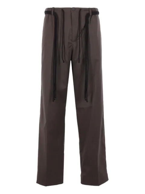 Craig Green wide-leg trousers Brown CGAW25CWOTRS96BROWN