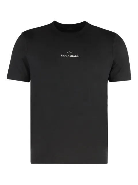 Paul & Shark crew-neck logo T-shirt Black 99311008