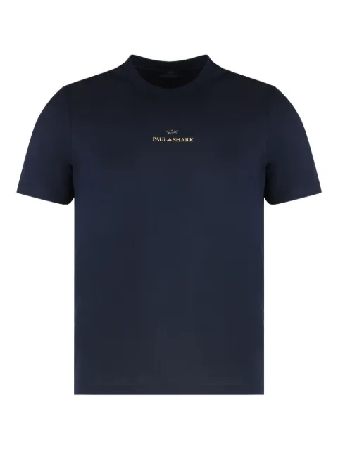 Paul & Shark crew-neck logo T-shirt Blue 99311008