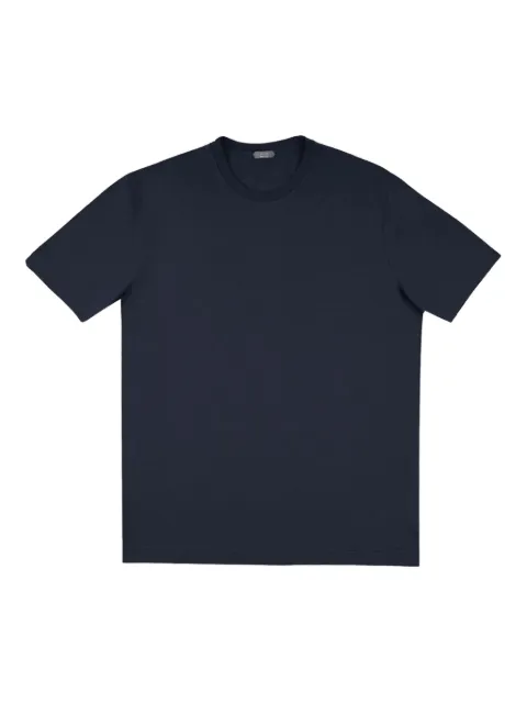 Zanone cotton T-shirt Blue 815214ZG380
