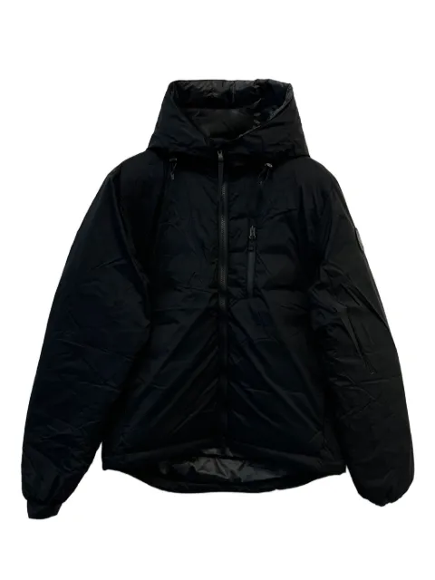 Canada Goose Lodge Black Label hooded jacket Black 5078MB