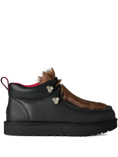 UGG x Ambush fur-trim boots Black 1179010