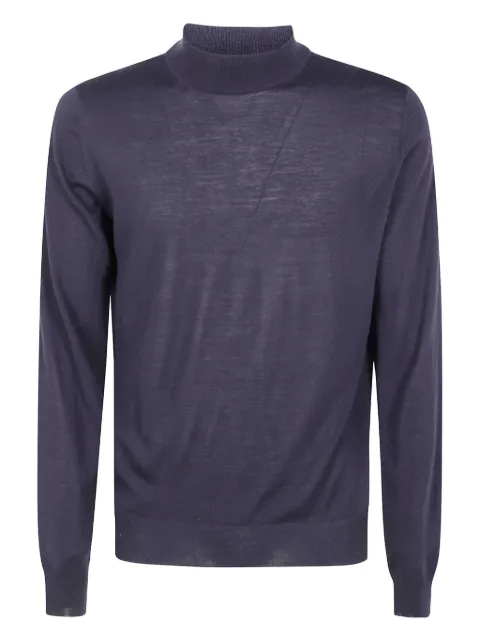 Filippo De Laurentiis turtleneck long-sleeve sweater Blue LU1MLRM16R097