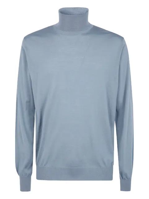 Filippo De Laurentiis turtleneck long-sleeve sweater Blue DV1MLRM16R097