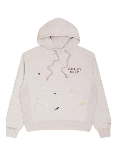 GALLERY DEPT. GD Paint logo hoodie Grey GPH50044