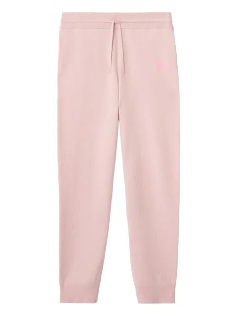 Burberry equestrian knight design track pants Pink 8115799