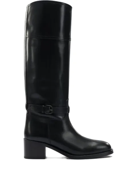 Maretto buckle strap boots Black 2322VITELLONERO