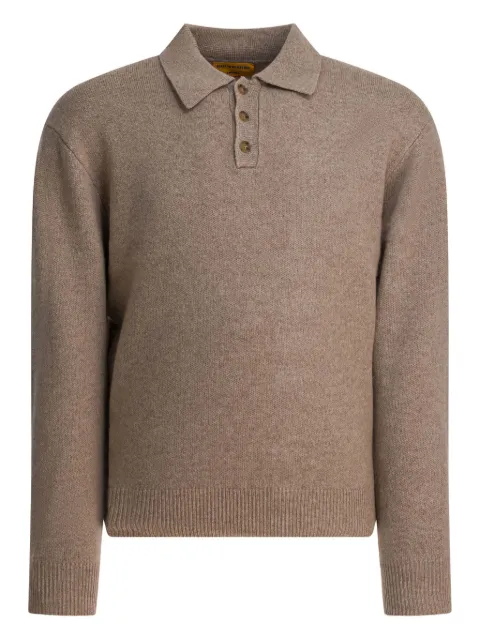 Guest In Residence elbow-detailed polo shirt Brown M26010JMTAUP