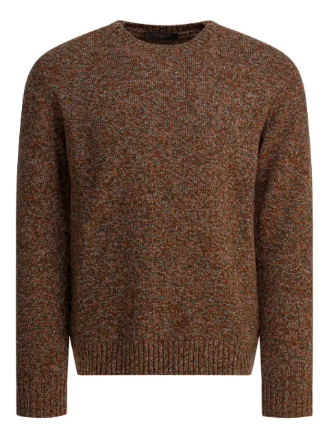 Zanone crew-neck sweater Brown 810234ZN233