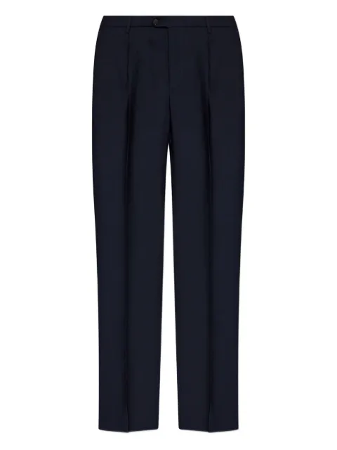 ETRO darted wool trousers Blue MREA000199TU2L6