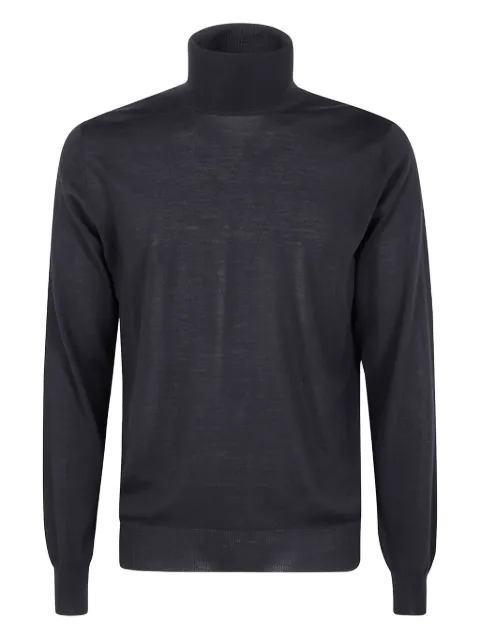 Filippo De Laurentiis turtleneck long-sleeve sweater Blue DV1MLRM16R097