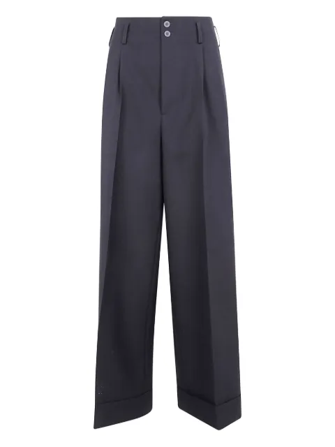 IBRIGU cuffed pleated trousers Grey 14IBTWO210
