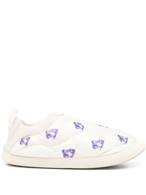 Undercover graphic-print slippers Neutrals UC2E4F021