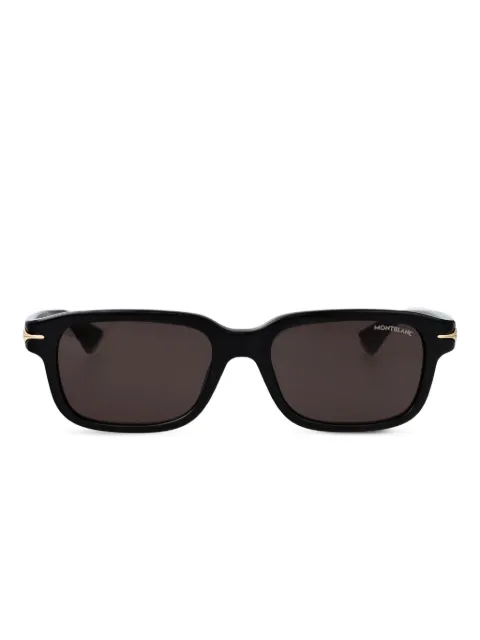 Montblanc MB0436S rectangle sunglasses Black MB0436S001