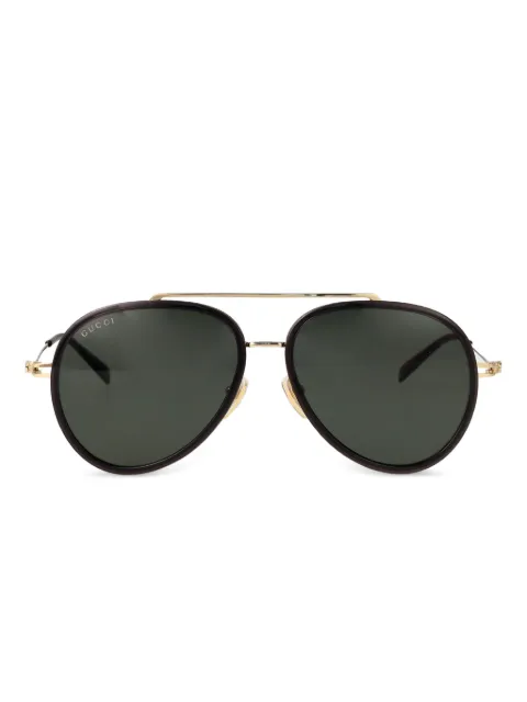 Gucci Eyewear GG1981S pilot-frame sunglasses Black GG1981S001