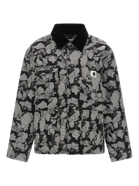 Carhartt WIP Tapestry Chore jacquard jacket Black I0353153CIXX