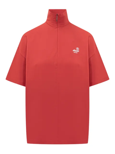 MSGM half-zip T-shirt Red 3942MDM71N257798