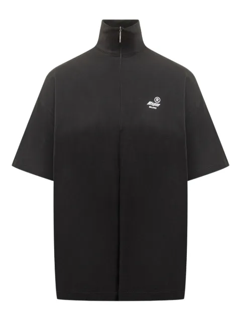 MSGM half-zip T-shirt Black 3942MDM71N257798