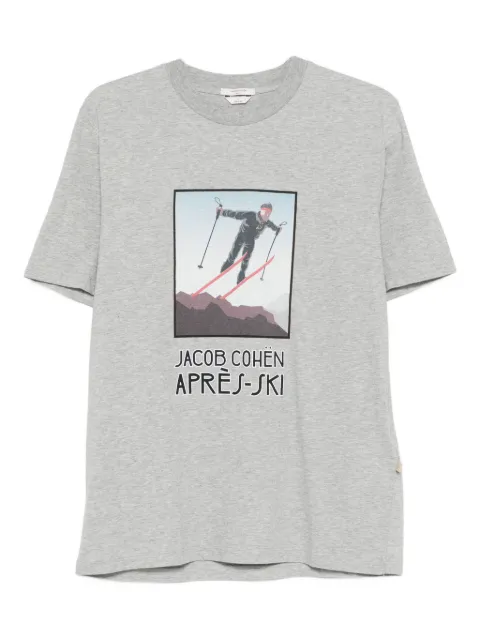 Jacob Cohën graphic crew-neck T-shirt Grey JUR4R002001M4530L1B499