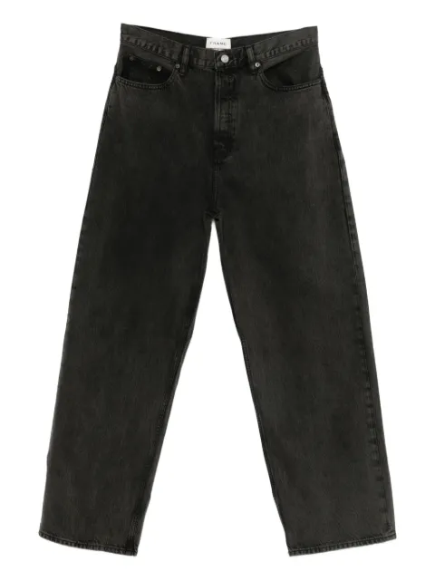 FRAME five-pockets straight-leg jeans Black M005DPA731