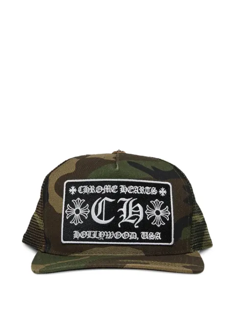Chrome Hearts hollywood trucker hat Green CHRM0293